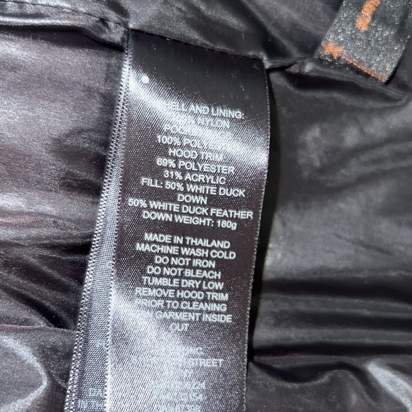 NWT COACH Duck Down Puffer Hooded Jacket - Picture 7 of 9